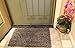 Island Trail Absorbent Welcome Entrance Doormat/Indoor mat (18 inches by 28 inches) Non-Slip Machine Washable Door mat for Trapping Dirt,mud and Water for Home