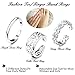 Besteel 3Pcs Toe Rings for Women Girls Adjustable Open Toe Ring Gifts Jewelry Set