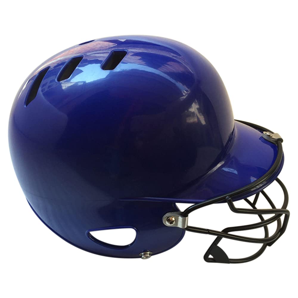 Baseball Batting Helmet with Face Guard High Impact Resistant ABS Shell