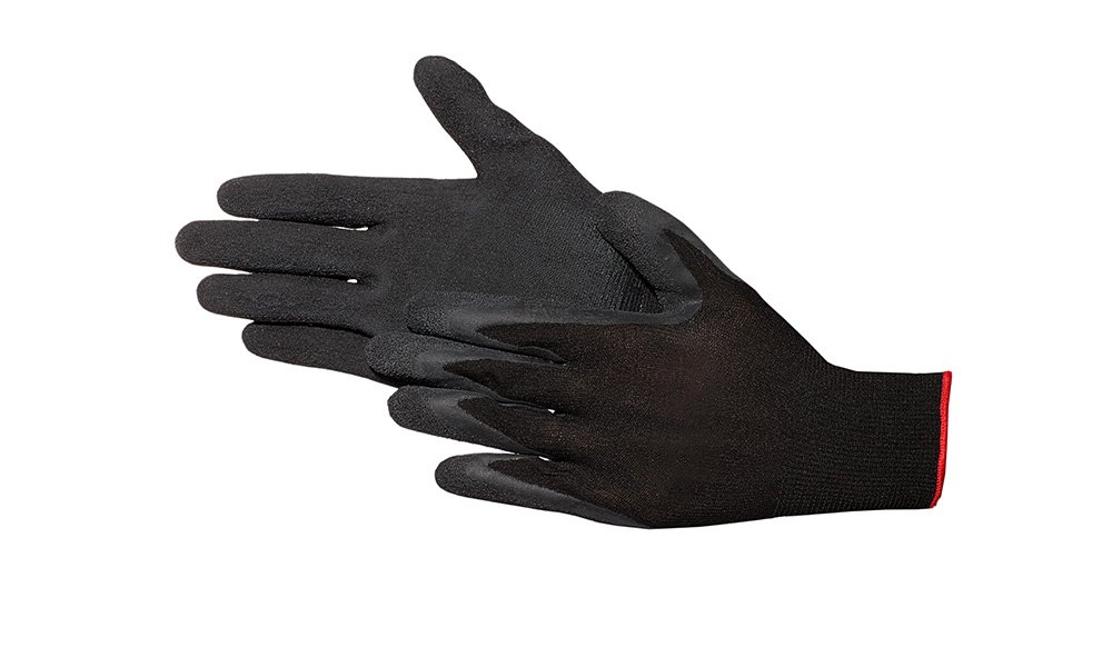 JAH Knitted Cotton/Polyamide Gloves with PVC Grip Dots – Non-Slip Grip for Warehouse, Assembly & Shipping