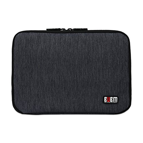 BUBM-Double-Layer-Travel-Gear-Organizer-Electronics-Accessories-Bag-Two-layers-Black