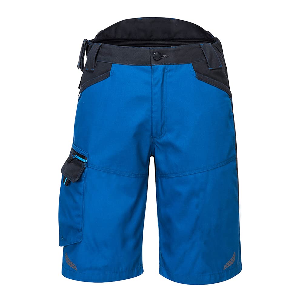 Portwest WX3 Shorts, Size: 3One Size, Colour: Persian Blue, T710PBR30