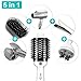 Aiskki 5 in 1 Hair Dryer One-Step Hot Air Brush Comb Styler&Volumizer Multifunctional Air Blower Hair Curler Salon Frizz Control Anti-Scald Hair Straightenerthumb 1