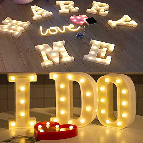 image for LiyuanQ LED Marquee Number Lights Sign Light Up Marquee Letter Lights 
