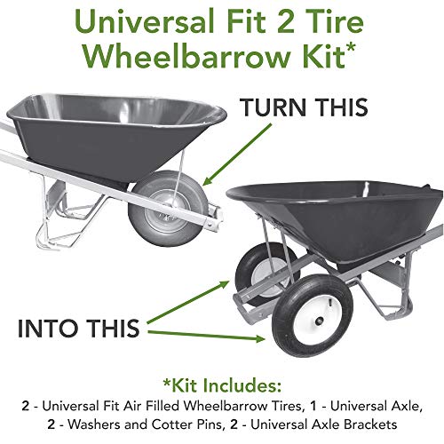 Marathon Two Tire Wheelbarrow Conversion Kit on Galleon Philippines