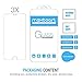 iPhone 6 Plus Screen Protector, Maxboost (3-Pack) Tempered Glass Screen Protectors for Apple iPhone 6 Plus Phone [HD Clarity] [Case Friendly] [Easy Install] (3 Pack)