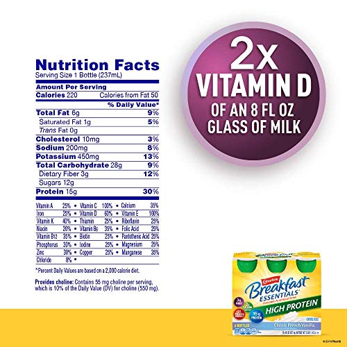 3 Carnation+Breakfast+Essentials+Protein+Classic