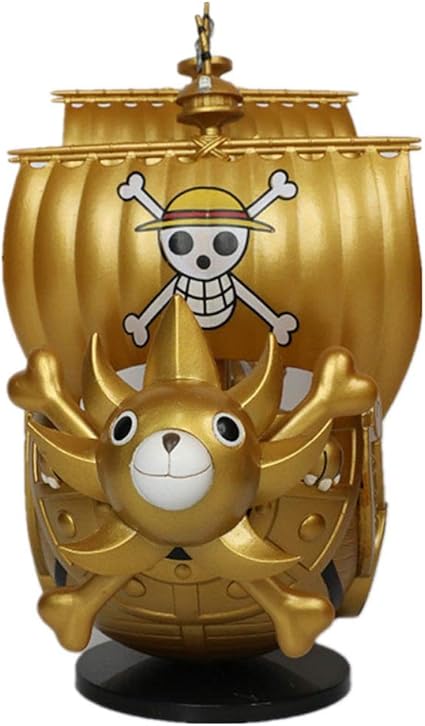 Lupovin Nuevo Anime Japones One Piece Chopper 8 Oro Sunny Barco Decoracion Modelo 22cm Accion Del Pvc Pintado Figura Luffy Juguete Amazon Es Hogar