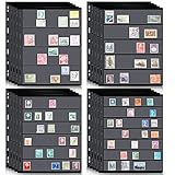 20 Sheets Stamp Pages Sleeves Stamp Collection