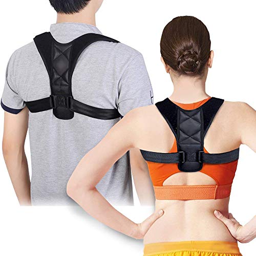 Taisk Posture Corrector, Back Posture Brace for Men and Women- Comfortable Upper Back Brace Clavicle Support Device for Thoracic Kyphosis and Shoulder - Thumbnail 7