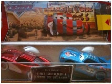 Disney Pixar Cars Movie Doubles Crusin McQueen and Dinoco Lightening McQueen World of Cars by World Of Cars