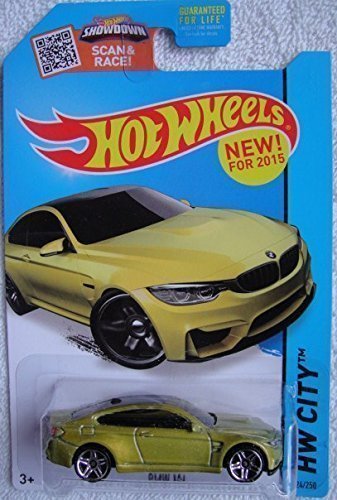 Hot Wheels 2015 HW City BMW M4 24/250, Gold
