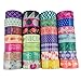 aufodara Moeup – Set of 10 Adhesive Tapes, Assorted Colours
