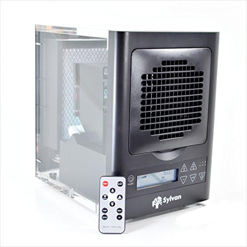 Sylvan Complete World's Best Air Purifier 5 in 1 Hepa, Uv Photo-catalytic Filter, Ionizer, Ozone and Activated Carbon (Clear Acrylic)