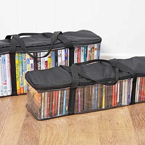 Media Storage Bags Magazines Easy access zipped lid, comfyto hold