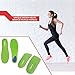 Fittest Pro Plantar Fasciitis Orthotic Insoles Full & 3/4 Length Shoe Sole Inserts for Men and Women Looking for Foot and Heel Pain Relief - Small Green