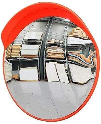YXYH Traffic Wide-Angle Lens Convex Mirror Adjustable Wide Angle Lens Corner Turning Extra Mirror Convex Mirror (Size : 45Cm)