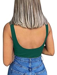 LCNBA - Body básico con botones en la parte superior para mujer