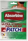 Absorbine Jr. Ultra Strength Pain Relief Patch, Large, 3 Piece