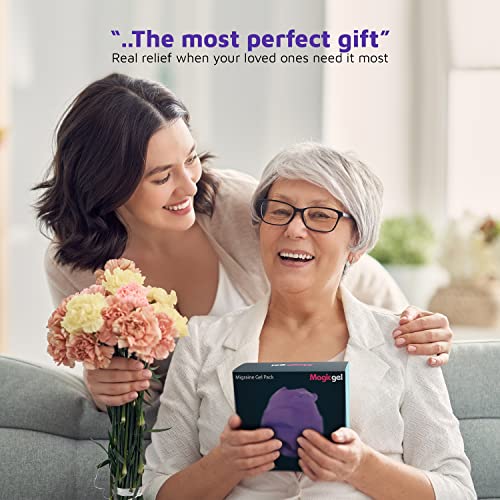 Magic Gel Migraine Ice Head Wrap Real Migraine & Headache Relief The Original Headache Cap