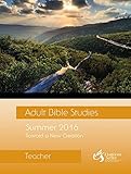 Adult Bible Studies Summer 2016 Teacher