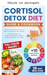 Livro Dieta detox do cortisol - Guia e livro de receitas