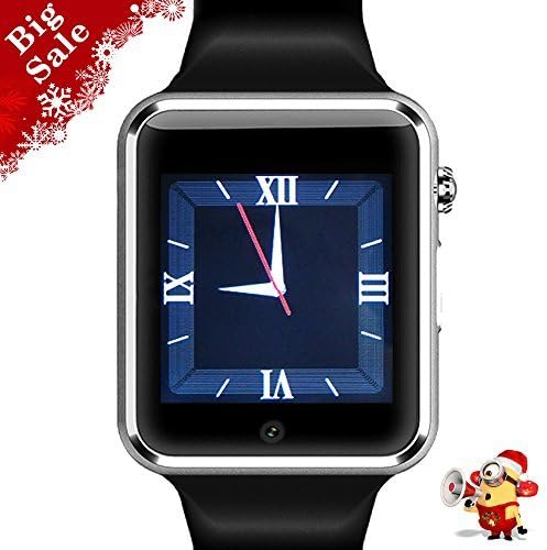 Smart Watch Bluetooth Sweatproof Wrist Watch with Touch Screen for Notification Push /Handsfree Call for Andorid/limited funcitons for iPhone