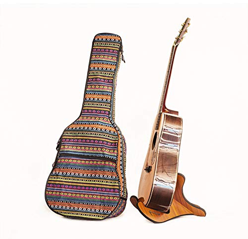 Guitar Stand Universal Wooden Guitar Stand With Soft Rubber Covering Portable Detachable Guitar Holder for Musical String Instrument and Acoustic Classical Bass Guitars