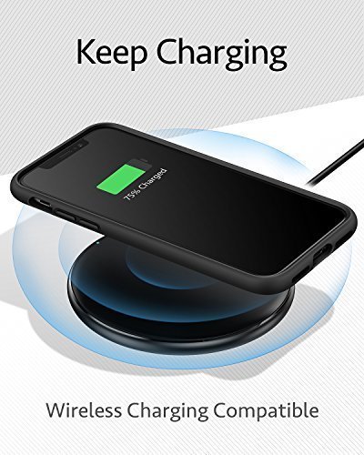 iPhone-X-Case-iPhone-10-Case-Anker-KARAPAX-Silk-Case-Silicone-Gel-Rubber-Shockproof-Case-Cover-with-Soft-Microfiber-Cloth-Cushion-Support-Wireless-Charging-Slim-Fit-for-iPhone-X-2017