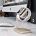 Satechi Aluminum Apple Watch Charging Stand Dock - Compatible with Apple Watch Series 5/4/3/2/1 - Both 38mm and 42mm Models (Gold)