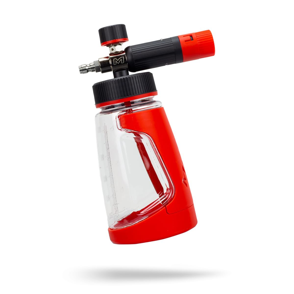 Photo 1 of Maxshine Foam Cannon V2 | 1L Bottle with 1/4” Quick Disconnect & Brass Fittings | Adjustable Spray Pattern for Thick Clinging Foam | Professional Car Wash Pre-Soak & Auto Detailing Tool
