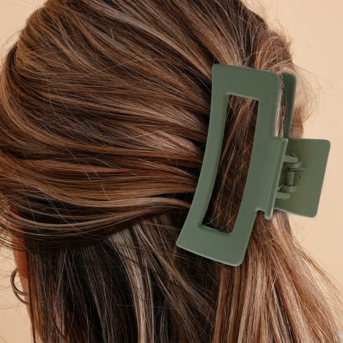 10 Pack Hair Claw Clips, Neutral Hair Clips for Women, 4.1\