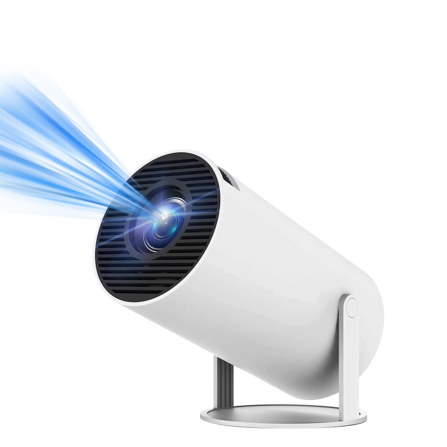 Photo 1 of HY300 Mini Projector , 4K Support Smart Portable Projector Auto Keystone , 180 Degree Rotation, Home Video Projector