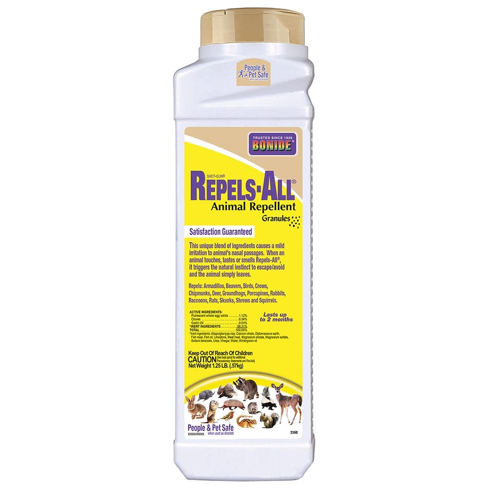 Bonide Repels-All Animal Repellent Granules, 1.25