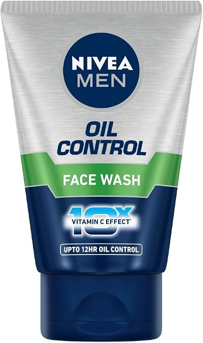 Nivea Men Oil Control Face Wash 50g 10X Whitening Controls Oil Up To 12 Hours