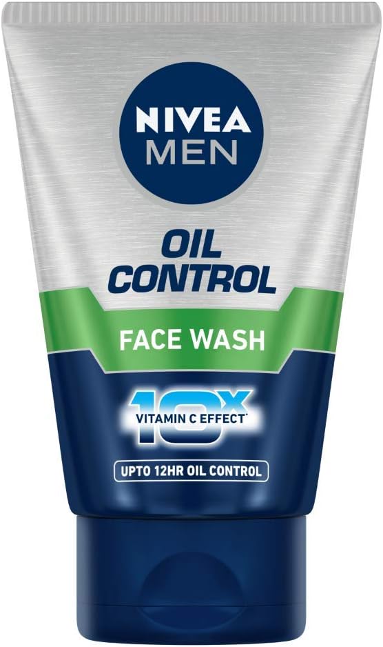 Nivea Men Oil Control Face Wash 50g 10X Whitening Controls Oil Up To 12 Hours