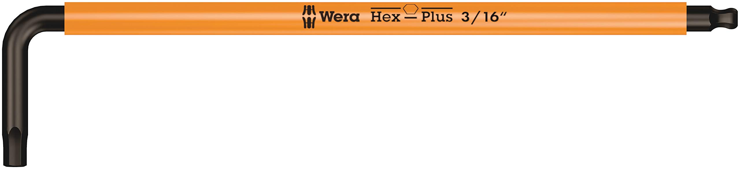 Wera 05022634001 3"/16 x 154 mm 950 SPKL Hex Key - Silver