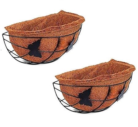 COIR GARDEN Planter Pots, 12 inch, 2 Piece