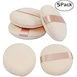 Joly Powder Puff for Makeup Face Powder Set of 5 (5 Pieces)