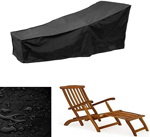 Gicorn Garden Sunbed Cover Breathable Oxford Fabric 200x75x40/70cm