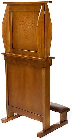 Holyart Inginocchiatoio confessionale Legno Noce: Amazon.it: Casa e cucina
