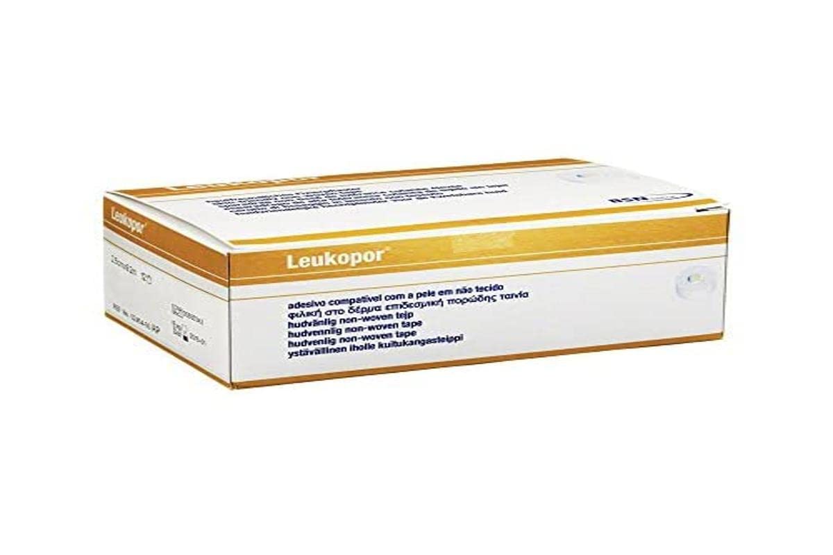 BSN 5951 Tape LEUKOPOR, 9.2 M x 25 mm (Pack of 12)