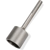 Werhoo SDS-Max T Post Driver 2in, Fits SDS Max Rotary &amp; Demolition Hammers | 2&rdquo; head drives T posts, fence posts &amp; ground rods. Universal SDS-Max shank works with all SDS Max hammers.