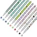 Rbenxia Wholesale Colorful Gel Ink Pen Plastic Cartoon Pin Type Pack of 10pcs (Style 4)