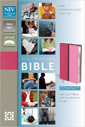 Niv Thinline Bible Compact Imitation Leather Pink Red Letter Edition Zondervan 9780310436195 Amazon Com Books