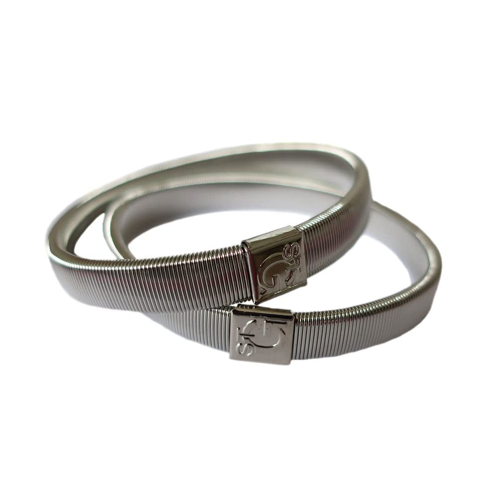 St George Mens Nickel Armbands - Silver