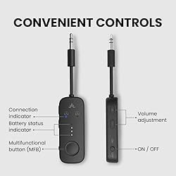 Avantree Relay - Premium Airplane Bluetooth 5.3