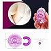 XJDOLL 1 Pair Women Personal Nipple Vibrator Silicone Female Breast Cups Massager,Waterproof&Powerful