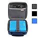 BOVKE Replacement for Bose Soundlink Color Wireless Speaker Bose Soundlink Color II UE ROLL 360 Hard EVA Shockproof Carrying Case Storage Travel Case Bag Protective Pouch Box, Blue