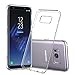 Shamo's Galaxy S8 Plus Case: Soft TPU, Precise Fit, Shock Absorption, Lightweight, Enhanced Grip, Clear & Transparent, Raised Bezel Protection, Easy Installation, Anti-Yellowing, Wireless Charging Compatible
